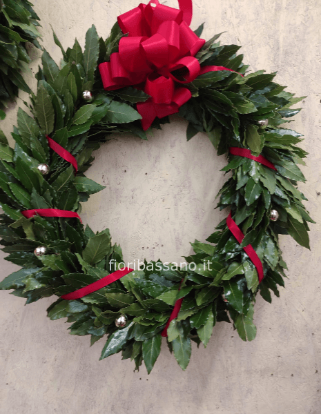 Coroncina alloro da collo per laurea